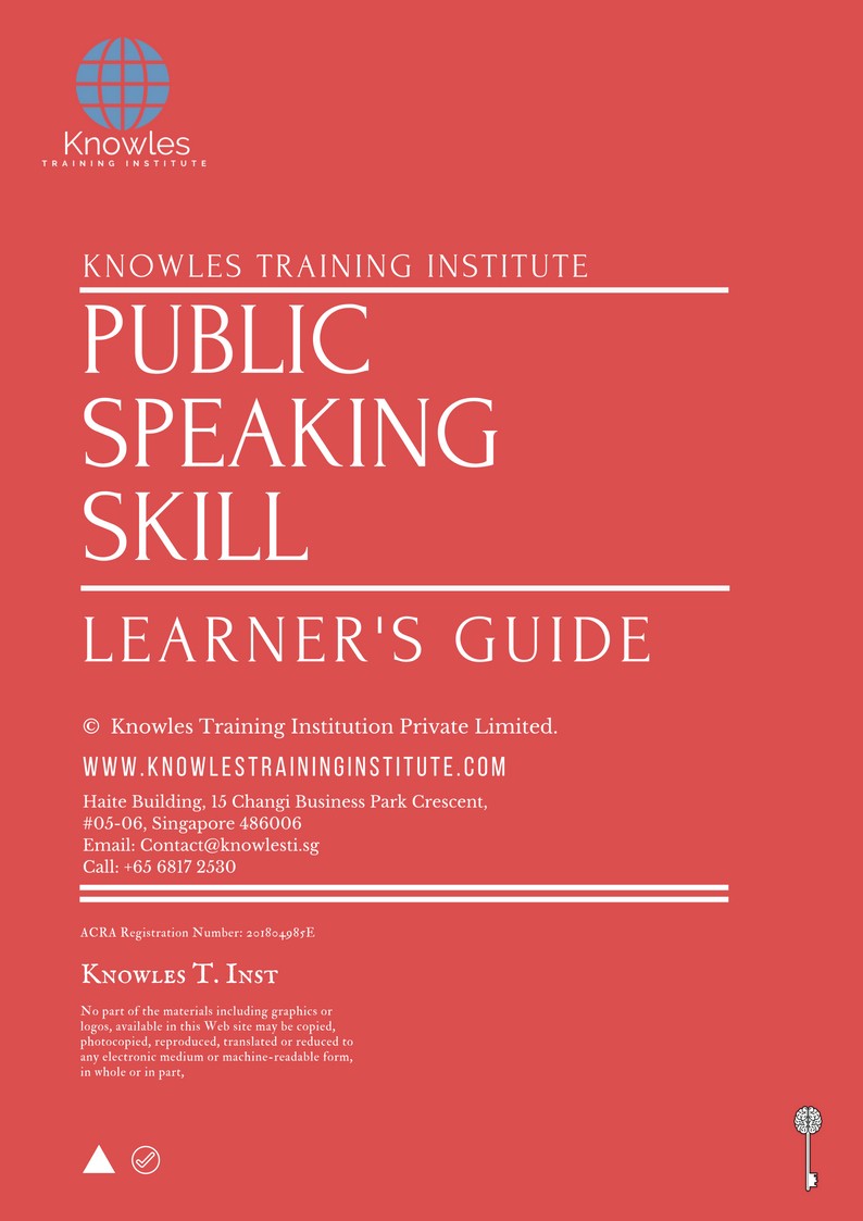Public Speaking Course South Africa Learner_s Guide