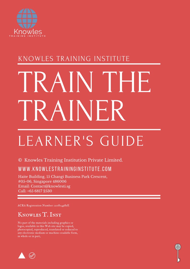 Train The Trainer Program Course in South Africa Learner_s guide
